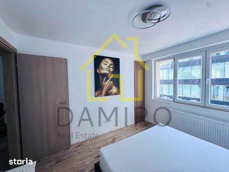 Apartament cu 2 camere semidecomandat, mobilat în Tei