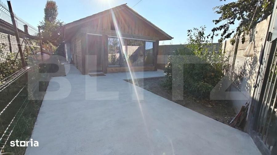 Casă cu 2 camere cu Teren 1300 Mp în Brezoaele