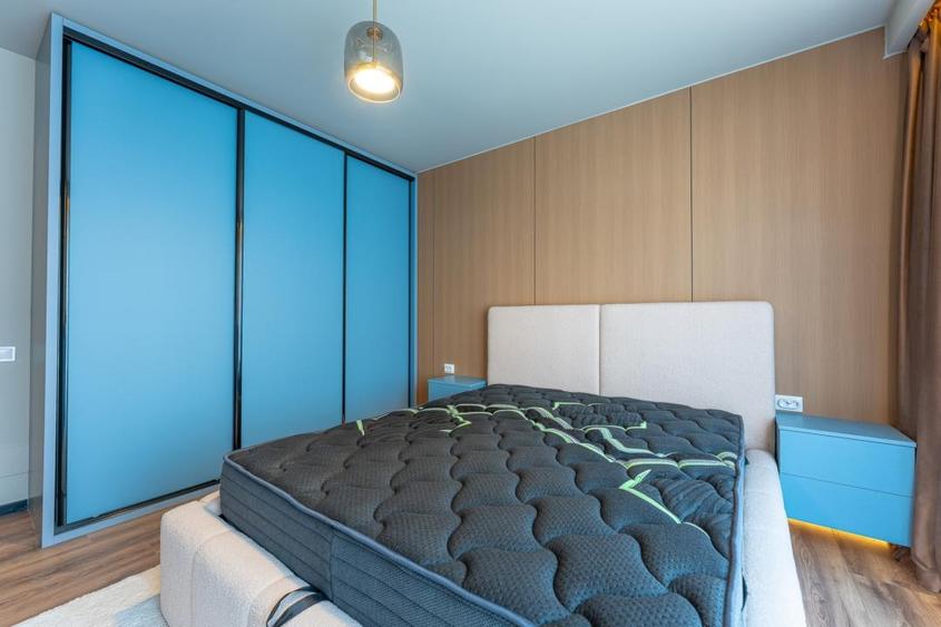 Apartament cu 2 camere semidecomandat, mobilat în Între Lacuri