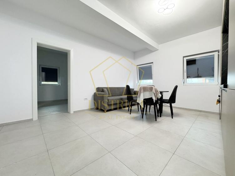Apartament cu 2 camere semidecomandat, mobilat în Giroc