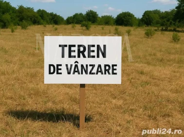 Teren de 500 mp, în Exterior Vest