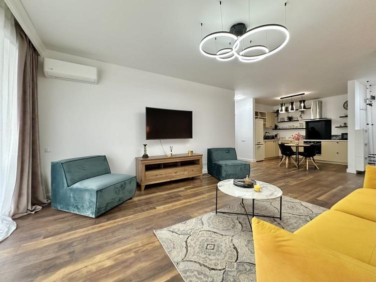 Apartament cu 2 camere semidecomandat, mobilat în Zorilor