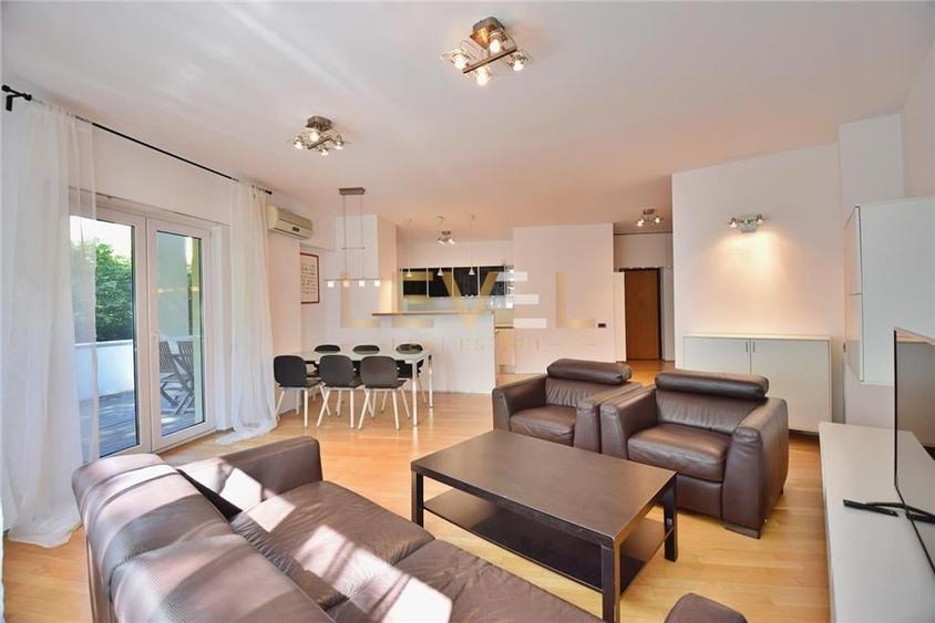 Apartament cu 4 camere decomandat, mobilat în Herăstrău