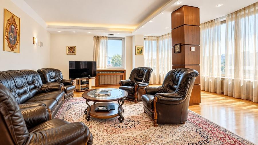 Apartament cu 3 camere decomandat, mobilat în Primăverii