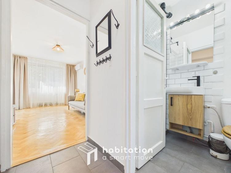 Apartament cu 2 camere semidecomandat, mobilat în Central