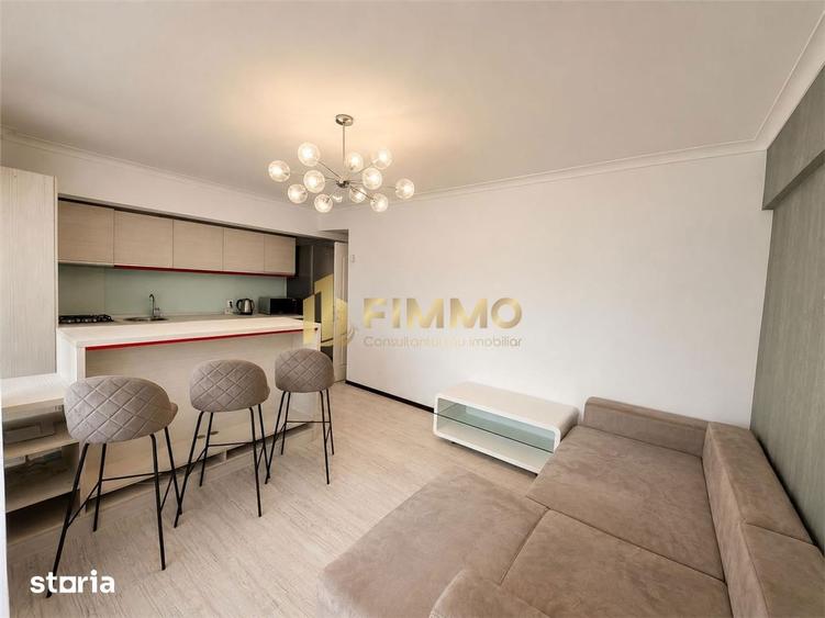 Apartament cu 2 camere decomandat, mobilat în Central
