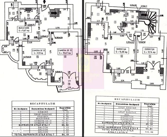 Apartament cu 4 camere în Timpuri Noi