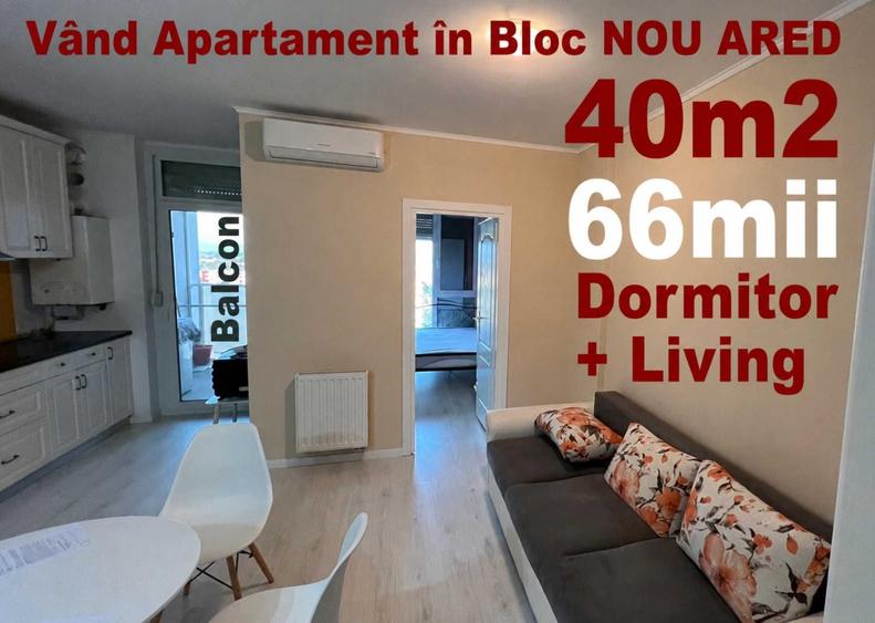 Apartament cu 2 camere decomandat în Malul Mureșului
