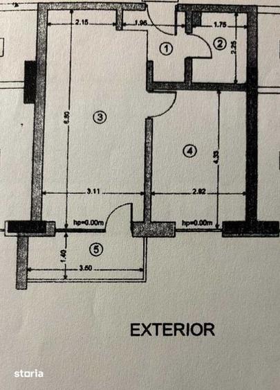 Apartament cu 2 camere decomandat în Calea Aradului