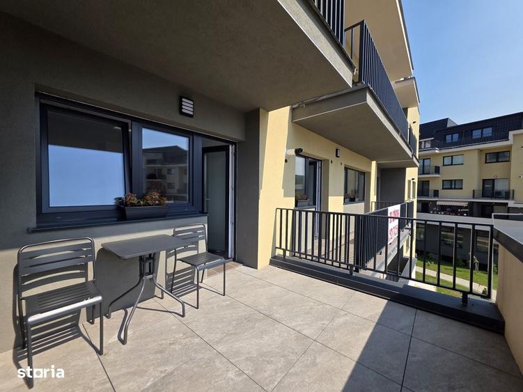 Apartament cu 2 camere, terasa si balcon | Vedere spectaculoasa - 1