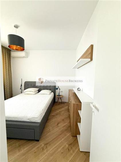 Apartament cu 2 camere semidecomandat, mobilat în Pipera