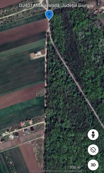 Teren de 1000 mp, în Bolintin-Deal