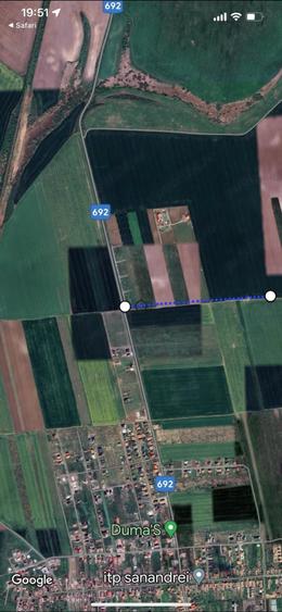 Teren de 9980 mp, în Sânandrei