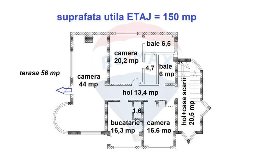 Birou, de 150 mp, în Centrul Istoric