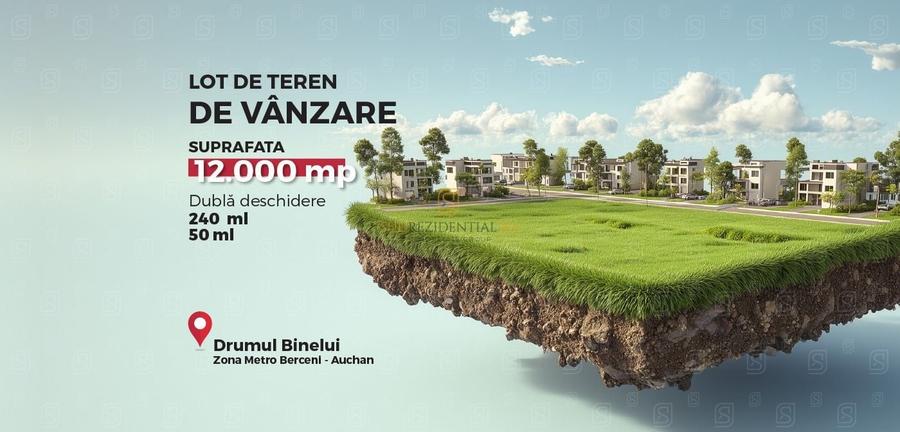 Teren agricol intravilan de 12000 mp, în Jilava