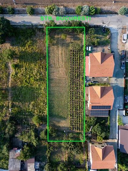 Teren Construcții intravilan de 1167 mp, în Valu lui Traian