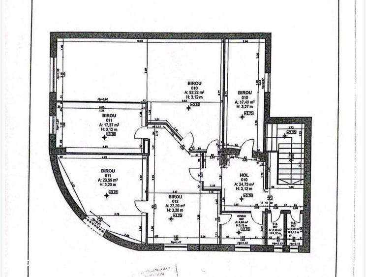 Spațiu comercial, de 358 mp, în Ultracentral