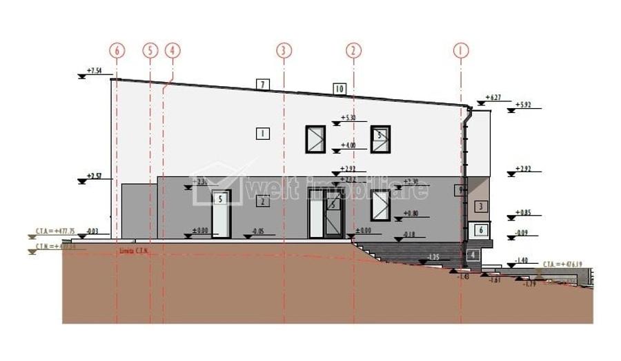 Duplex 5cam 185mp, garaj; pe teren 300mp, zona Mihai Romanul - 4