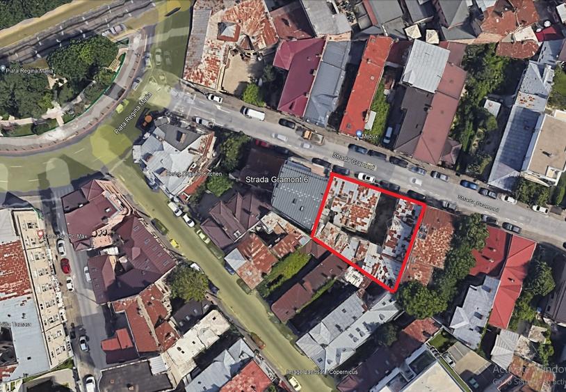Teren Construcții intravilan de 500 mp, în Parcul Carol