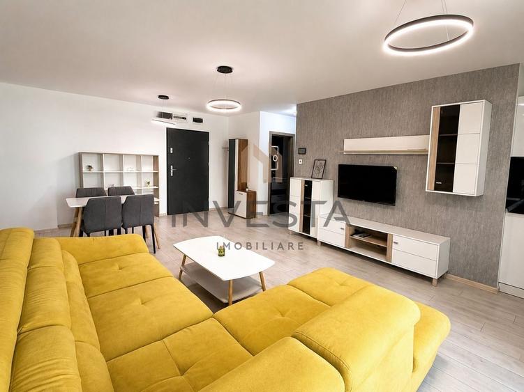 Apartament cu 2 camere semidecomandat, mobilat în Mărăști