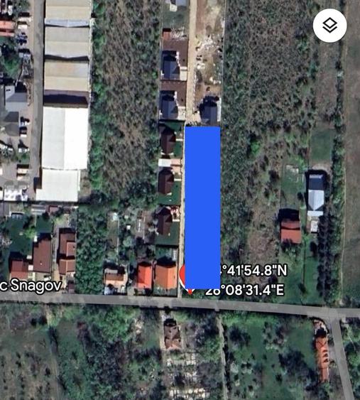 Teren agricol intravilan de 1700 mp, în Snagov