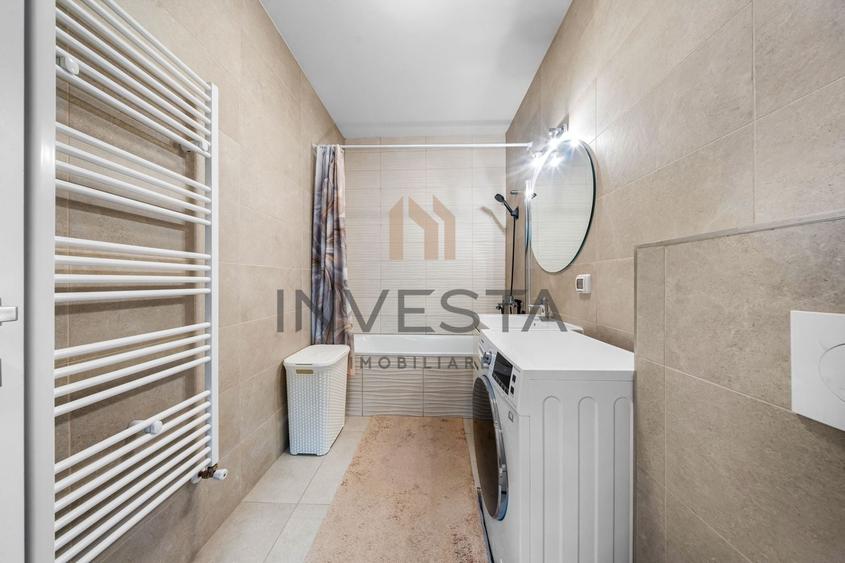 Apartament cu 2 camere semidecomandat, mobilat în Central