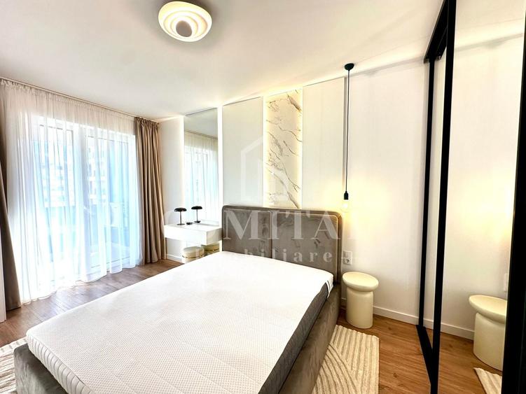 Apartament cu 2 camere semidecomandat, mobilat în Florești