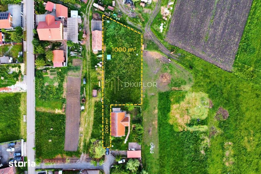 Teren de 1000 mp, în Ernei