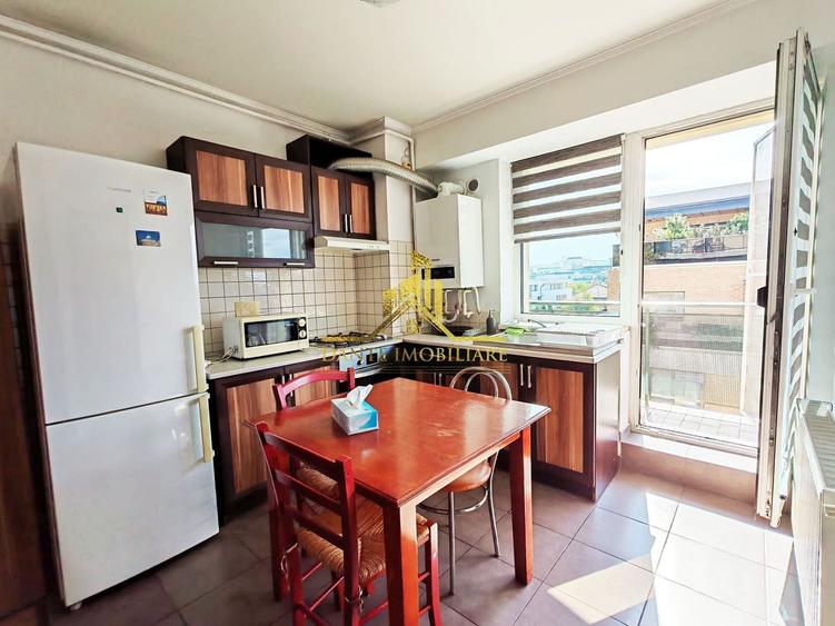Apartament cu 2 camere semidecomandat, mobilat în Mărăști