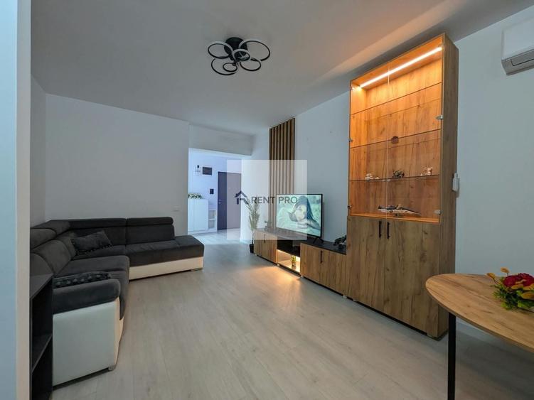 Apartament cu 2 camere semidecomandat, mobilat în Lujerului