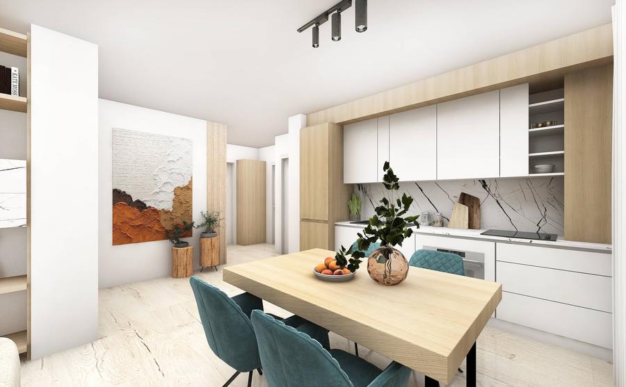 Apartament cu 3 camere decomandat în Șelimbăr — fotografia 1