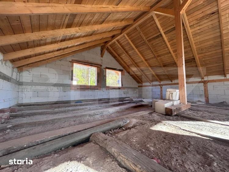 Casă cu 2 camere cu Teren 1360 Mp în Așchileu