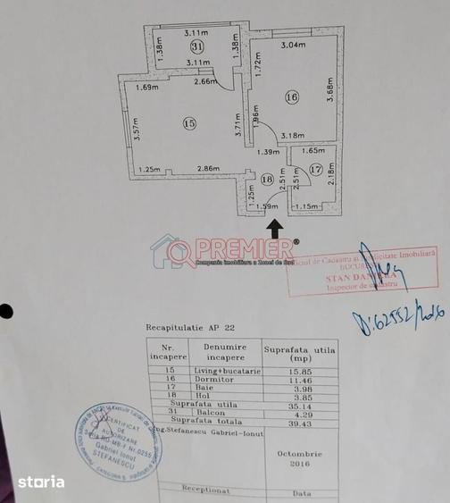 Apartament cu 2 camere în Apărătorii Patriei — fotografia 1
