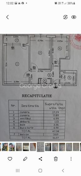 Vanzare apartament 2 camere Sos. Colentina nr. 20