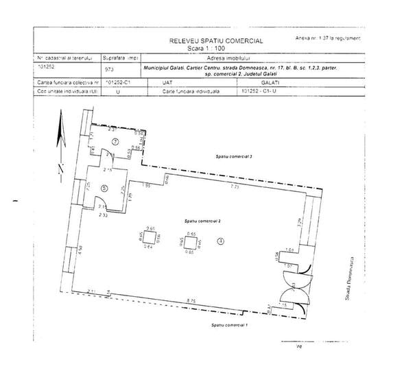 Spațiu comercial, de 160 mp, în Ultracentral