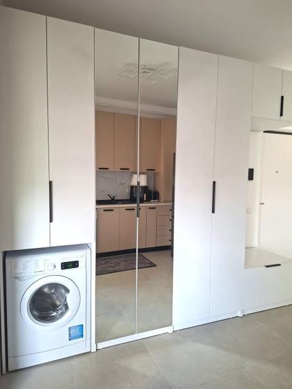 Apartament cu 2 camere semidecomandat, mobilat în Pipera