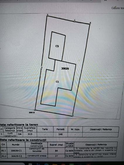 Casă individuală cu 4 camere cu Canalizare în Central