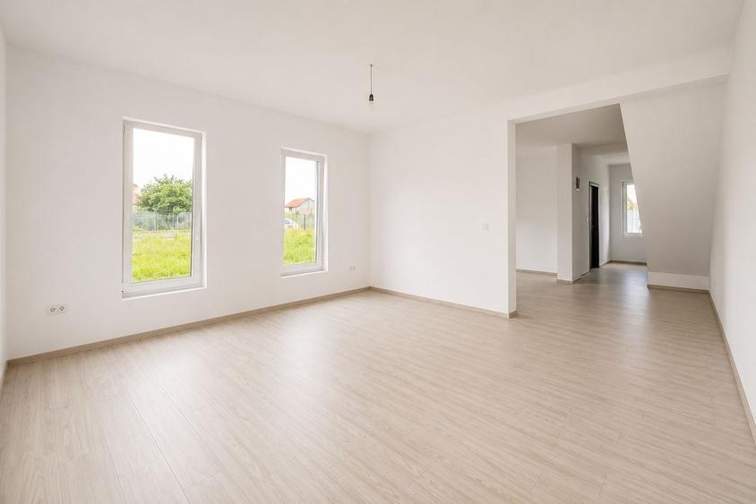 Duplex cu 4 camere cu Canalizare în Săcălaz