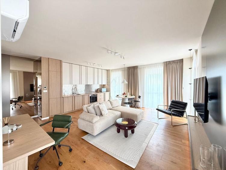 Apartament cu 2 camere, mobilat în Central