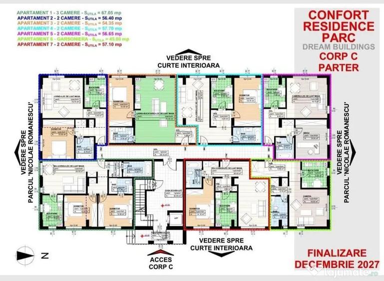 Confort Residence - Parc Romanescu - 14