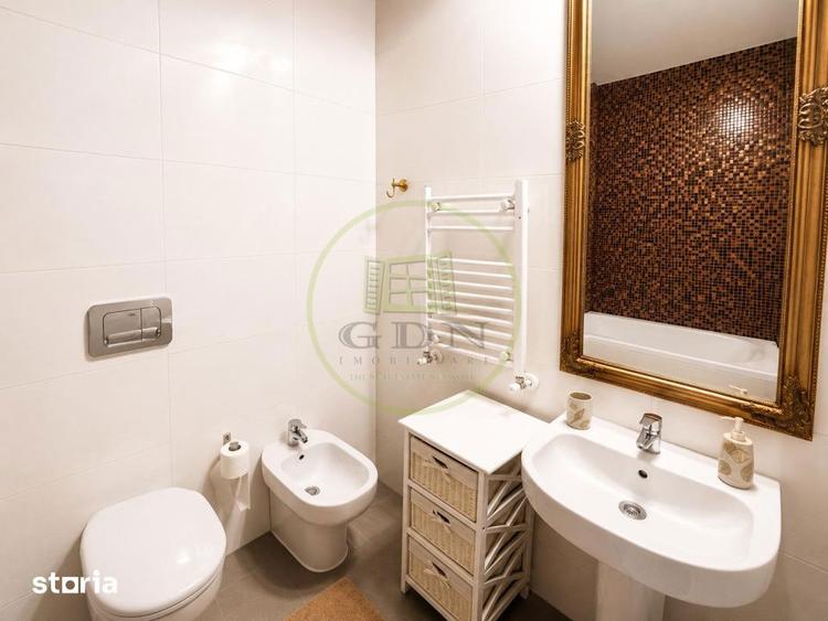 Apartament cu 2 camere semidecomandat, mobilat în Nord