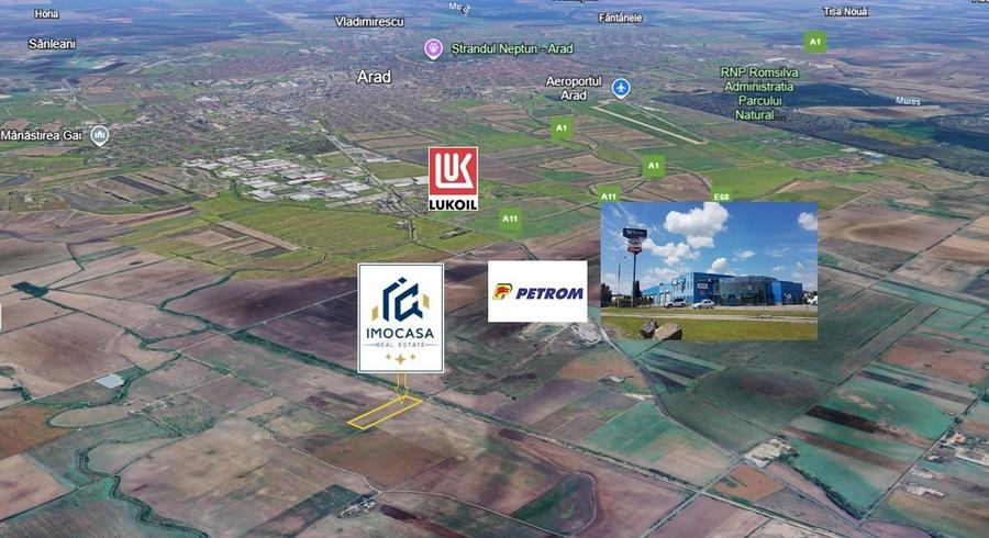 Teren agricol extravilan de 20000 mp, în Exterior Nord