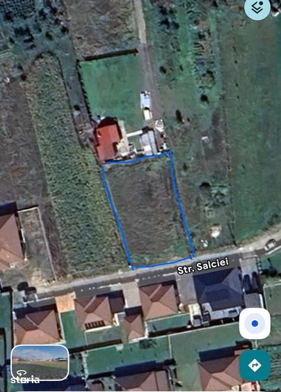 Teren de 800 mp, în Recea