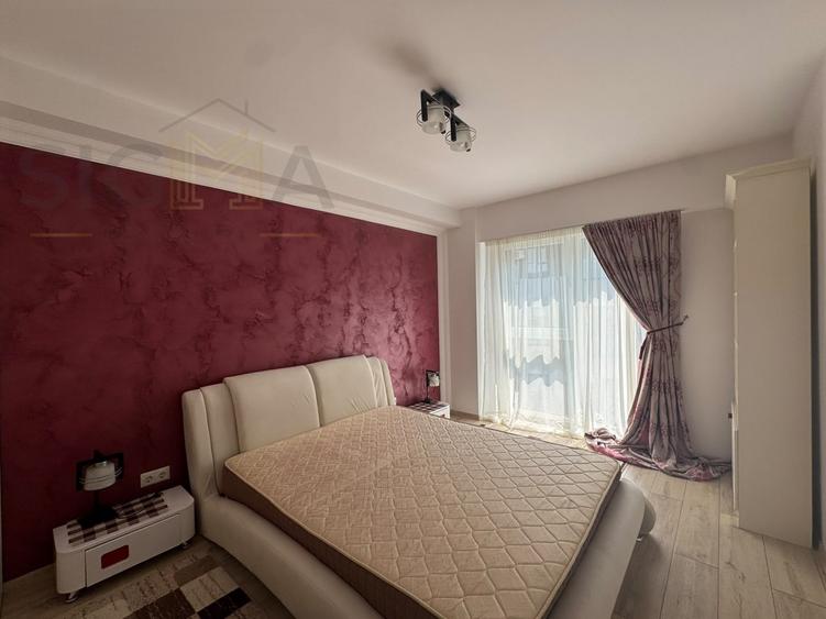Apartament cu 2 camere semidecomandat, mobilat în Semicentral