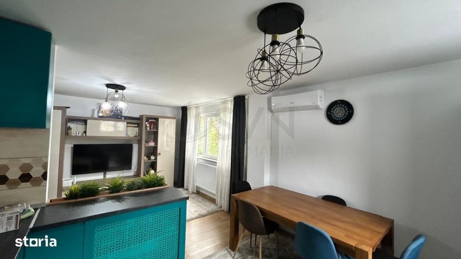 Apartament cu 3 camere, mobilat în Domenii