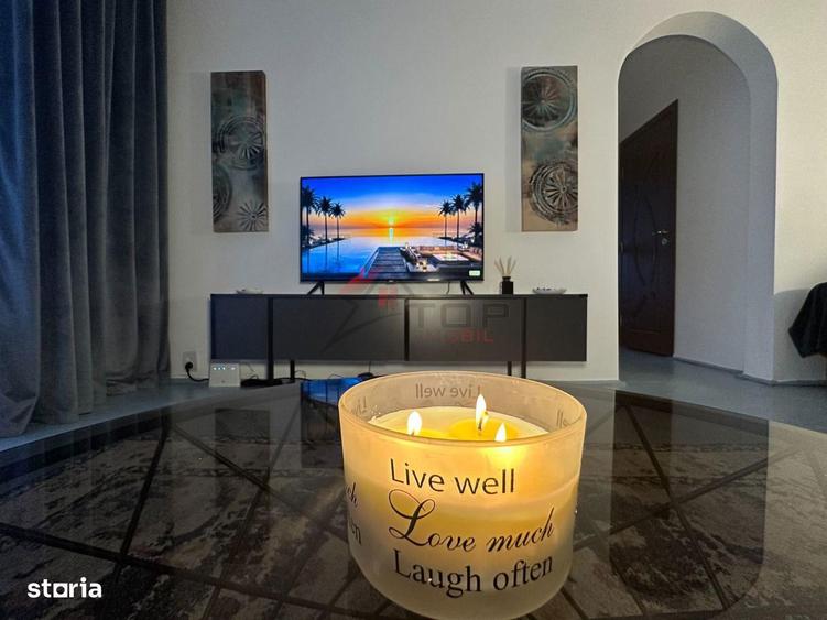 Apartament cu 2 camere semidecomandat, mobilat în Podu Roș
