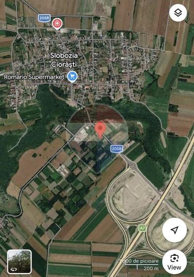 Teren Construcții intravilan de 5273 mp, în Slobozia Ciorăști