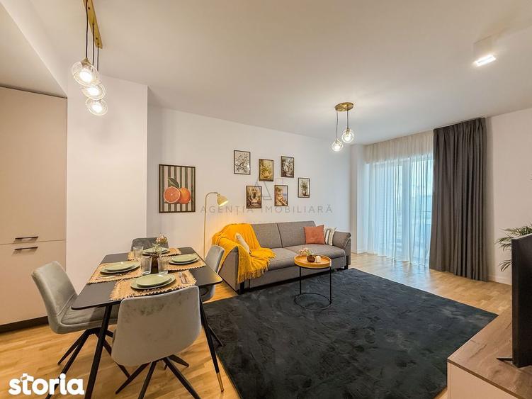 Apartament cu 2 camere semidecomandat, mobilat în Dămăroaia