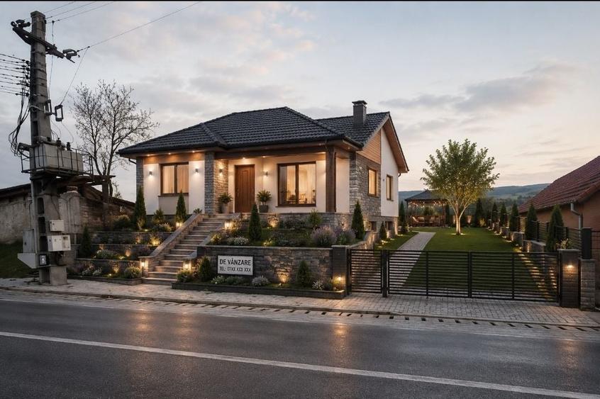 Teren de 1243 mp, în Lancrăm