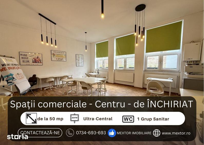 Spațiu comercial, de 40 mp, în Central